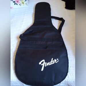 Fender Black Acoustic Guitar Carrying Case. New!